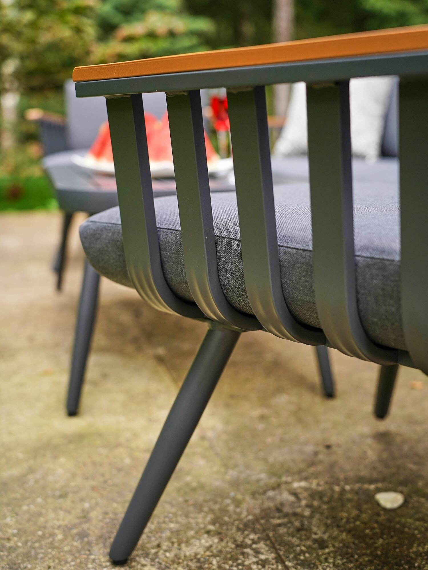 Комплекты Мебели Xiaomi Комплект мебели из алюминия Круиз (Cruise), мебель для дачи и сада, темно-серый