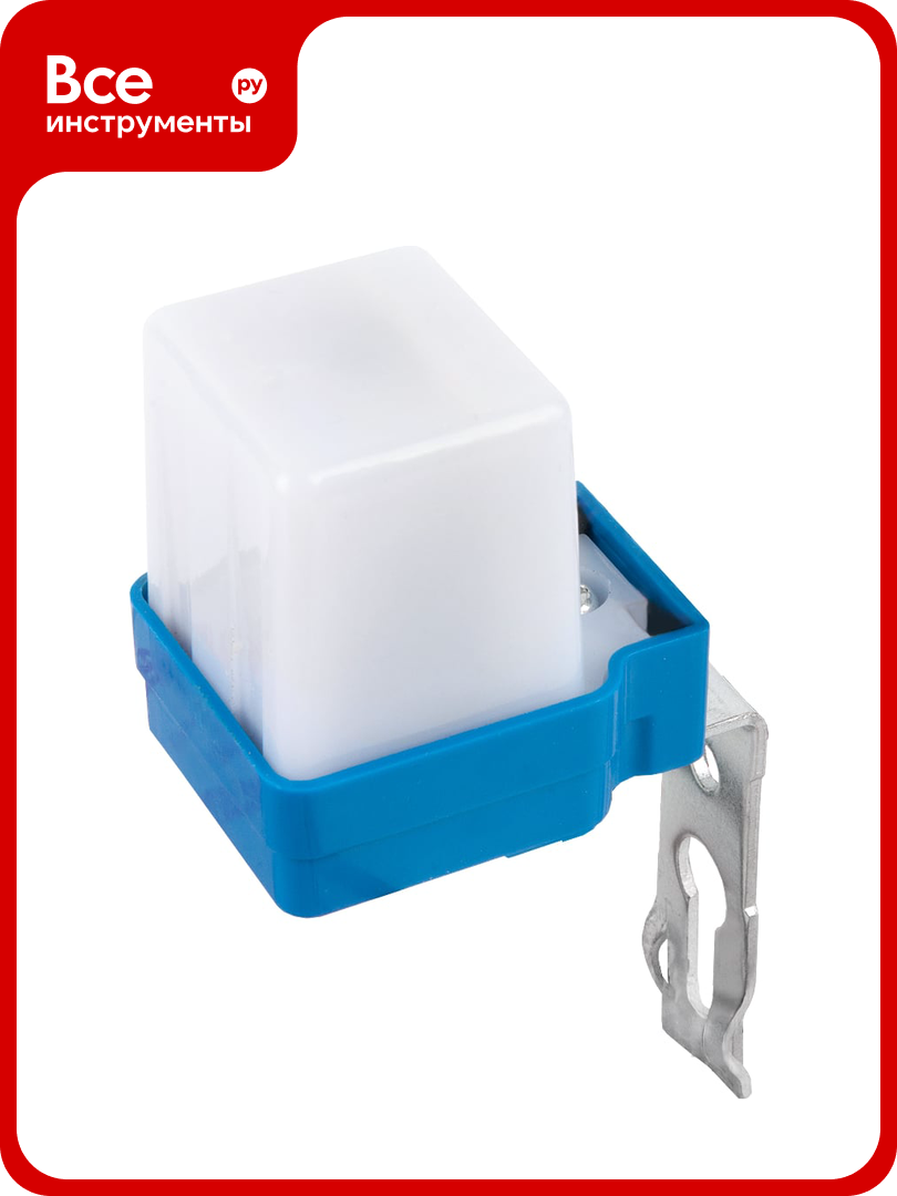 Датчик освещенности настенный General Lighting Systems GSW1-W-6A-W 6А 8-30 Lux белый 475805