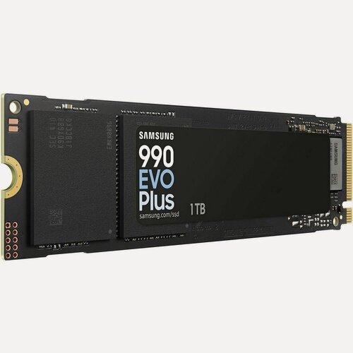 Изображение товара Накопитель SSD Samsung 990 EVO PLUS, 1 ТБ, M.2 2280 (MZ-V9S1T0B/AM)