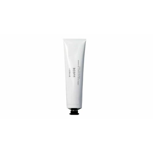 фото Крем для рук byredo parfums suede hand cream 100 мл, ландыш, фиалка, амбра, мускус, слива, бергамот, альдегиды
