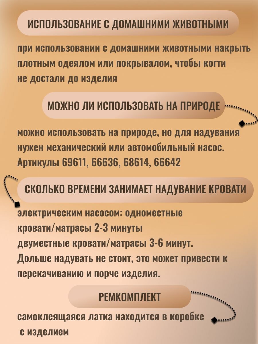 Надувная кровать 99х191х46см Intex 64426 — фото 1