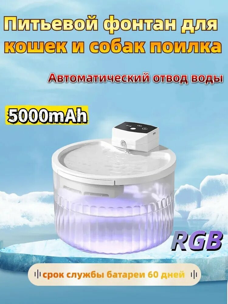 Xiaomi Питьевой фонтан для кошек и собак поилка