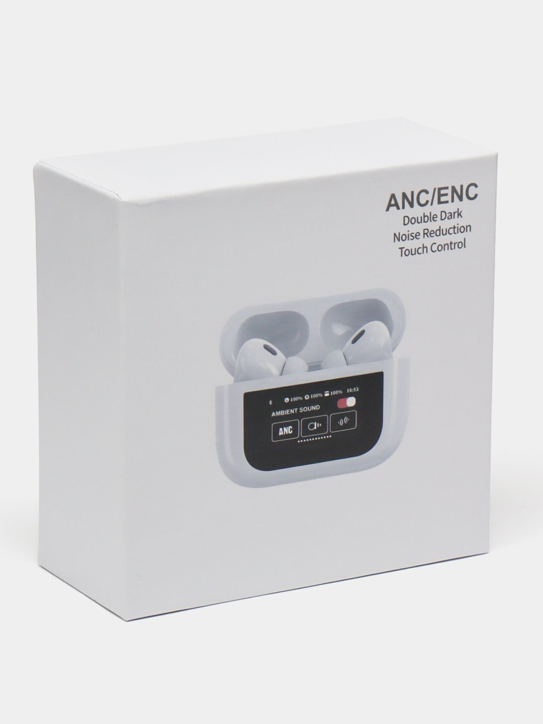 Наушники "Pods Pro", Bluetooth 5.0, AAC, сенсорное управление, шумоподавление, белый