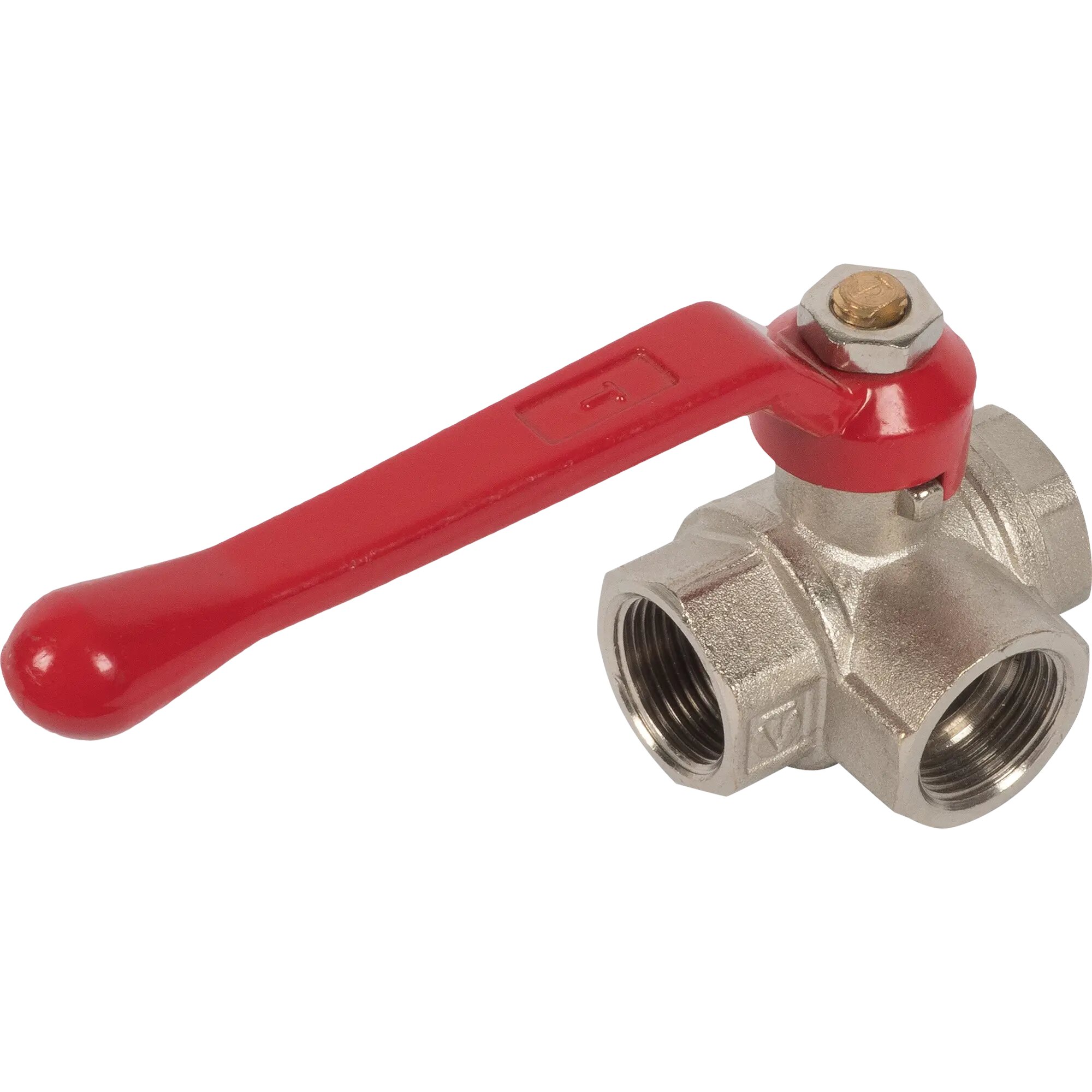 Кран трехходовой Т-образный Valtec DN20 PN40 3/4