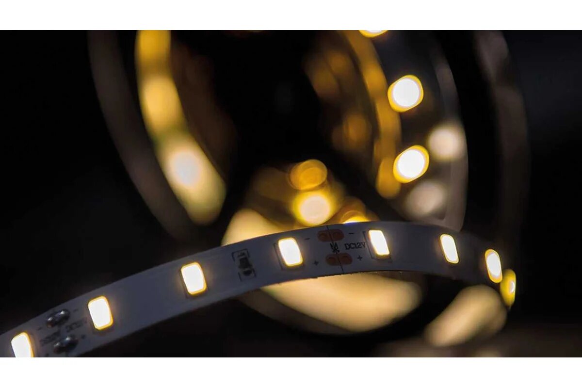 Лента светодиодная SWG 20 Вт/м SMD5630 Открытая (IP20) Цвет Теплый белый 12В шт 00000000535