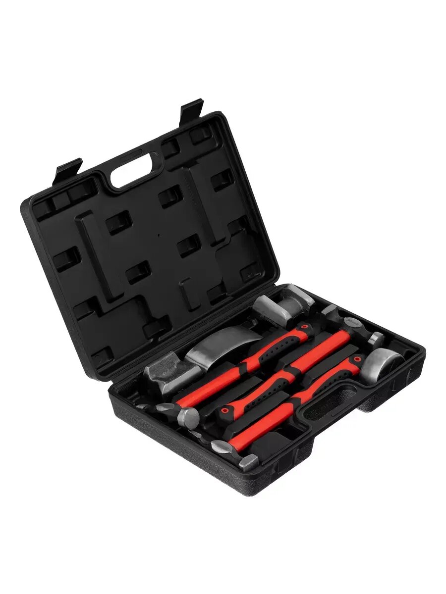 Рихтовочный инструмент, 3 молотка, 4 наковальни — фото 1