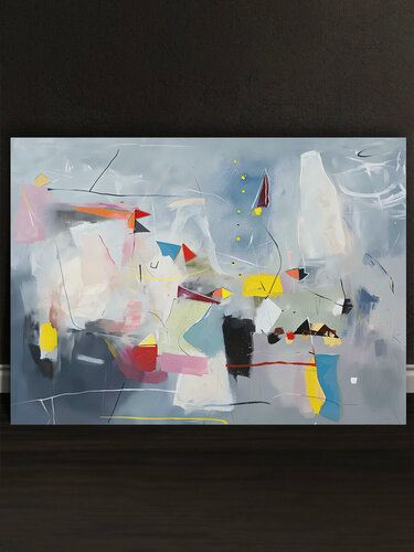 Изображение товара Картина на стену - "Абстракция, модерн, масло, живопись" , 50х70 см.