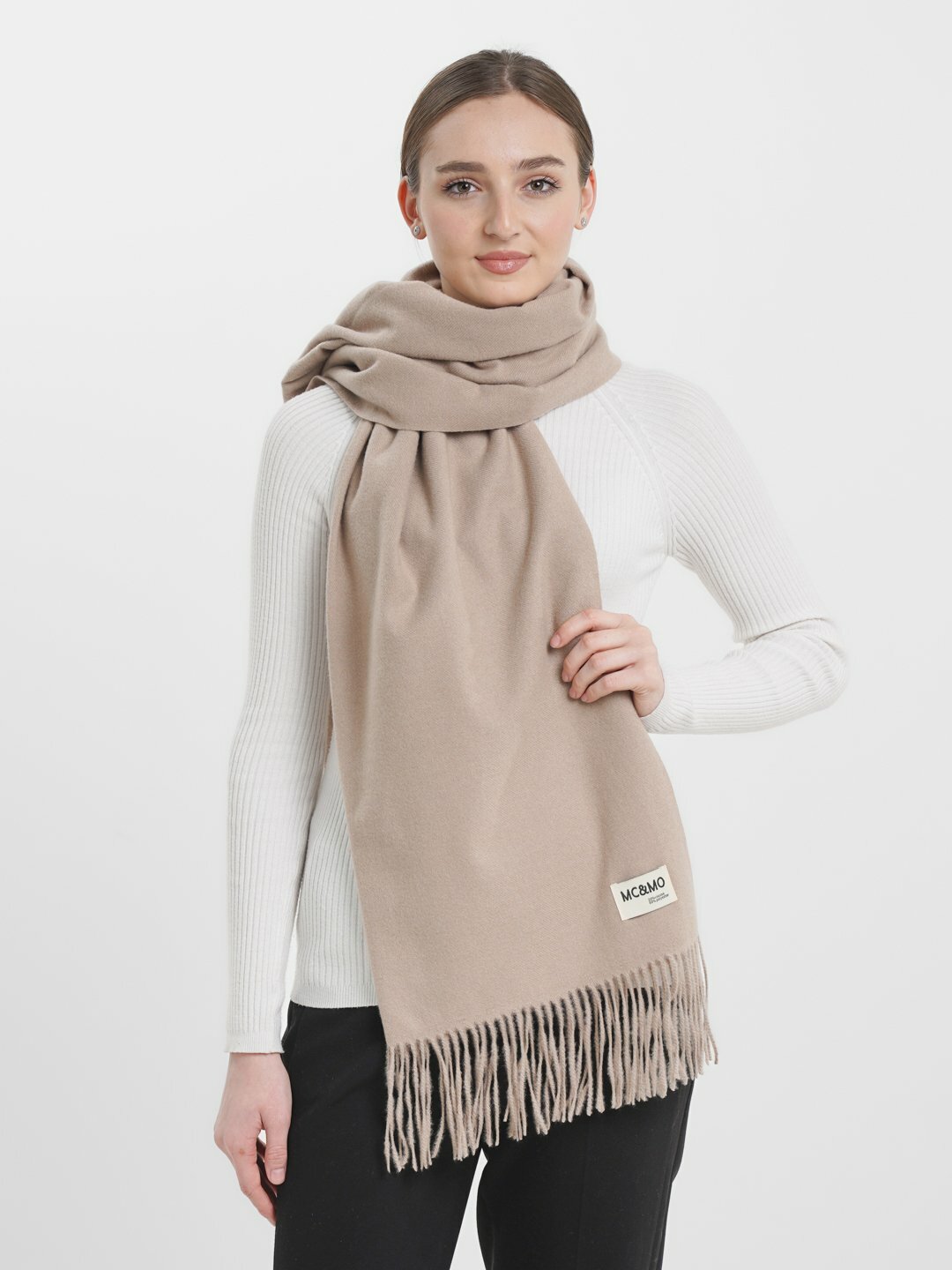 Шарф Шарф кашемировый элегантность с теплом и стилем для мужчин и женщин