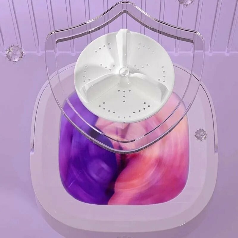 Изображение Мини стиральная машинка Xiaomi MOYU Desktop Mini washing machine 5L MINI01-M, Белый