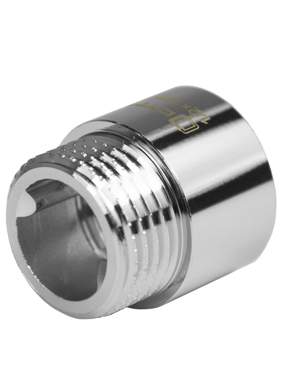 Удлинитель для воды CTM CREMF015, латунь, 1/2", с хромированным покрытием — фото 1