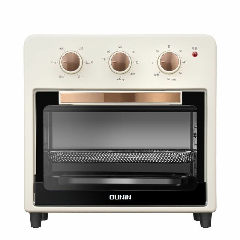 Аэрофритюрница OUNIN, многофункциональная, с регулировкой конвекции, белая, 12 литров