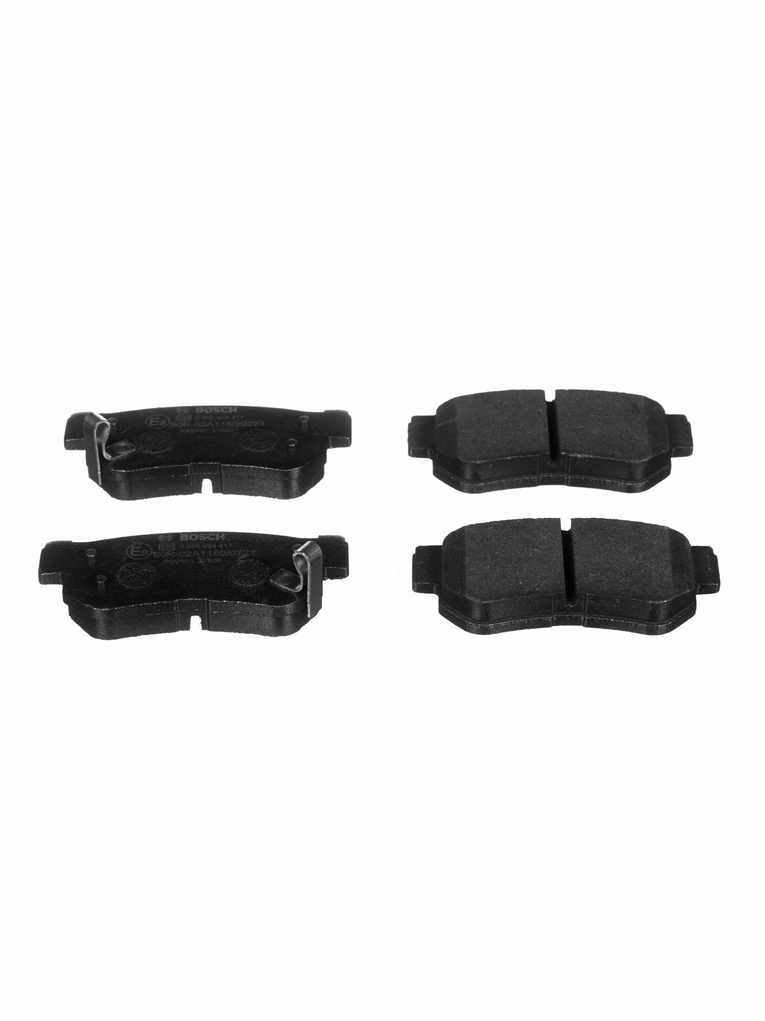 Колодки тормозные дисковые задние BOSCH (0 986 494 417)