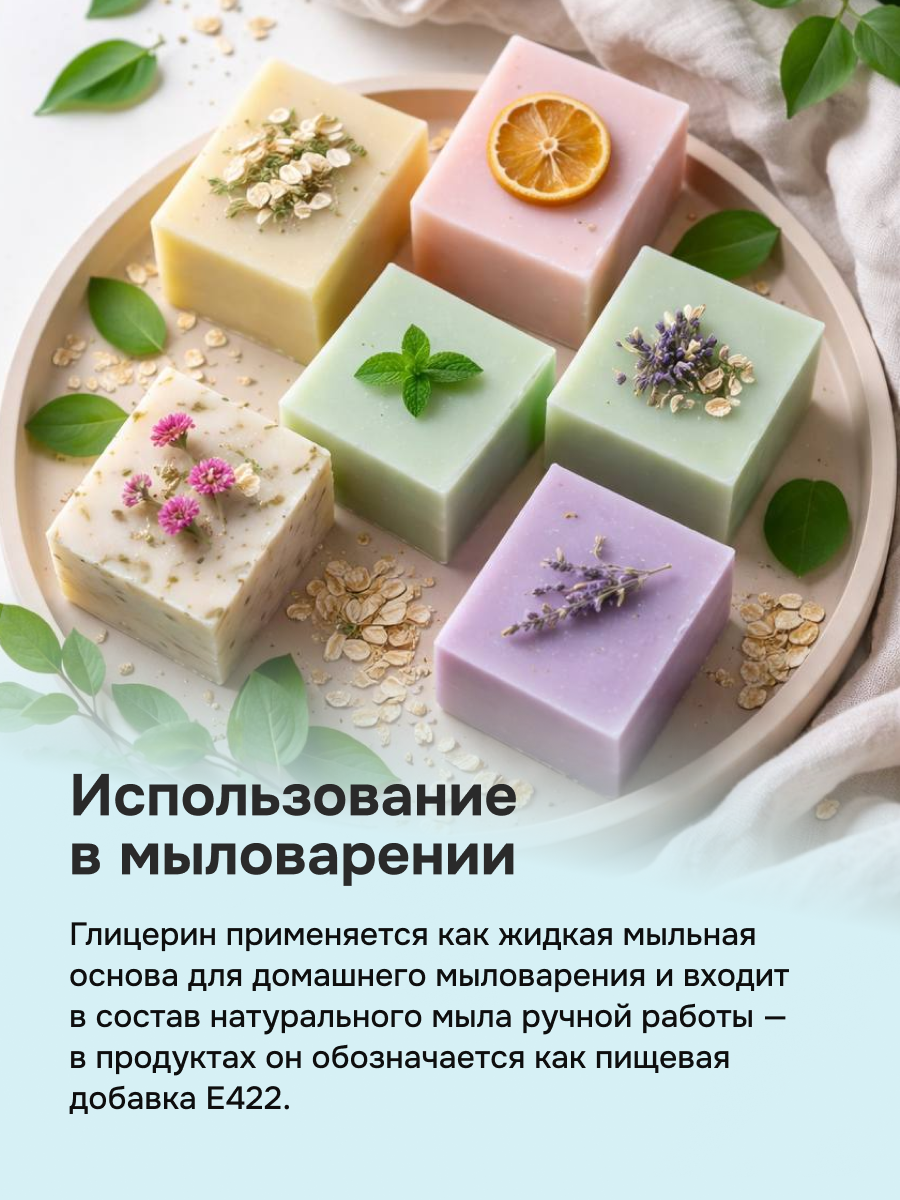 Глицерин дистиллированный пищевой 600 грамм — фото 1