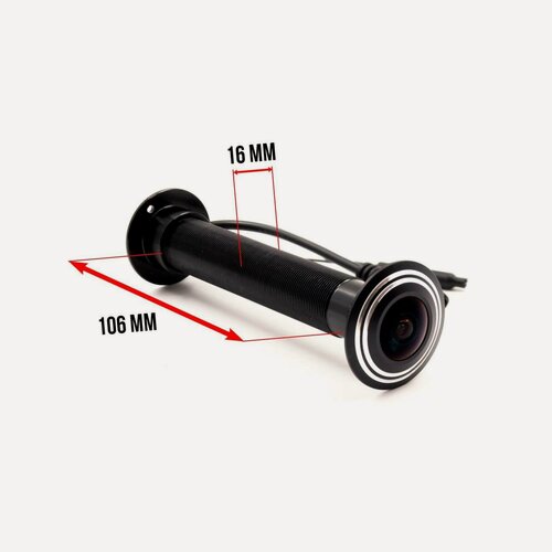 Изображение товара Беспроводной wi-fi видеоглазок на входную дверь с записью на карту памяти Tuya i-Номе НQ(2)Tuya. Приложение для просмотра изображений. Дверь до 106 мм