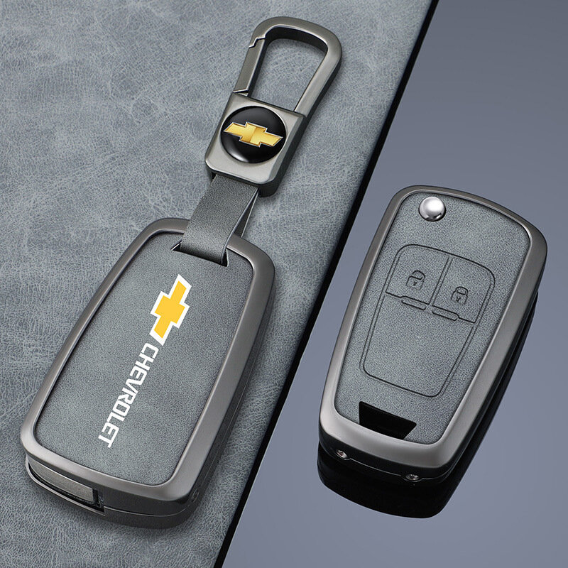 Модель С Трехклавишный Серый Высококачественный Ключевой Чехол для Chevrolet Cruze Malibu Cobalt Trax Sail 3 с Шнуром