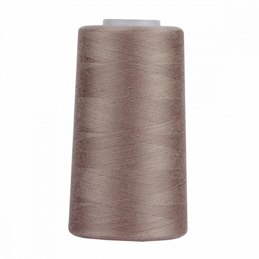 Нитки 40/2 5000 ярд. цв.370 бежевый 100% п/э MAX