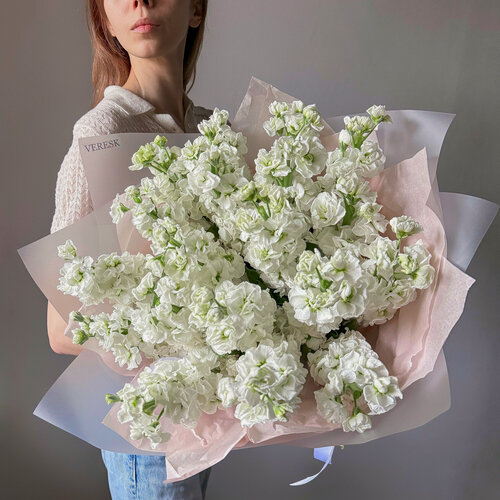 Изображение товара Маттиола воздушная. Ароматный букет в авторском оформлении. Veresk 445