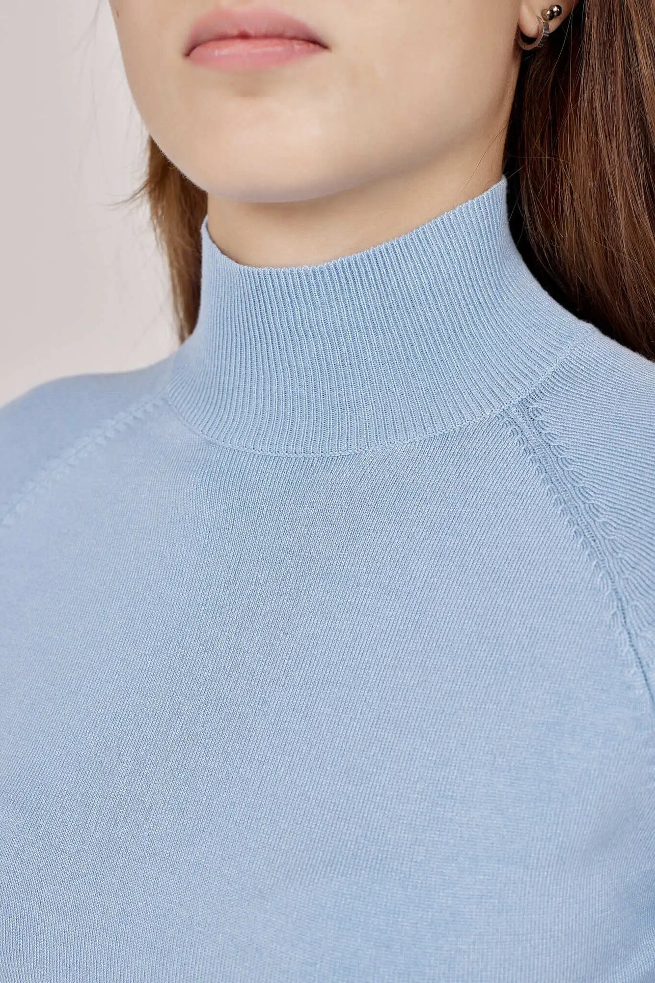 Водолазка Selfie, размер S, голубой — фото 1