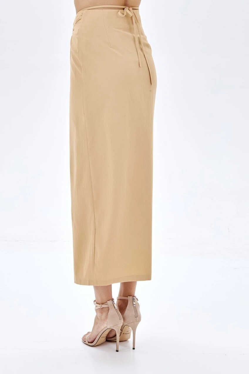 Юбка Selfie, размер M, охра — фото 1