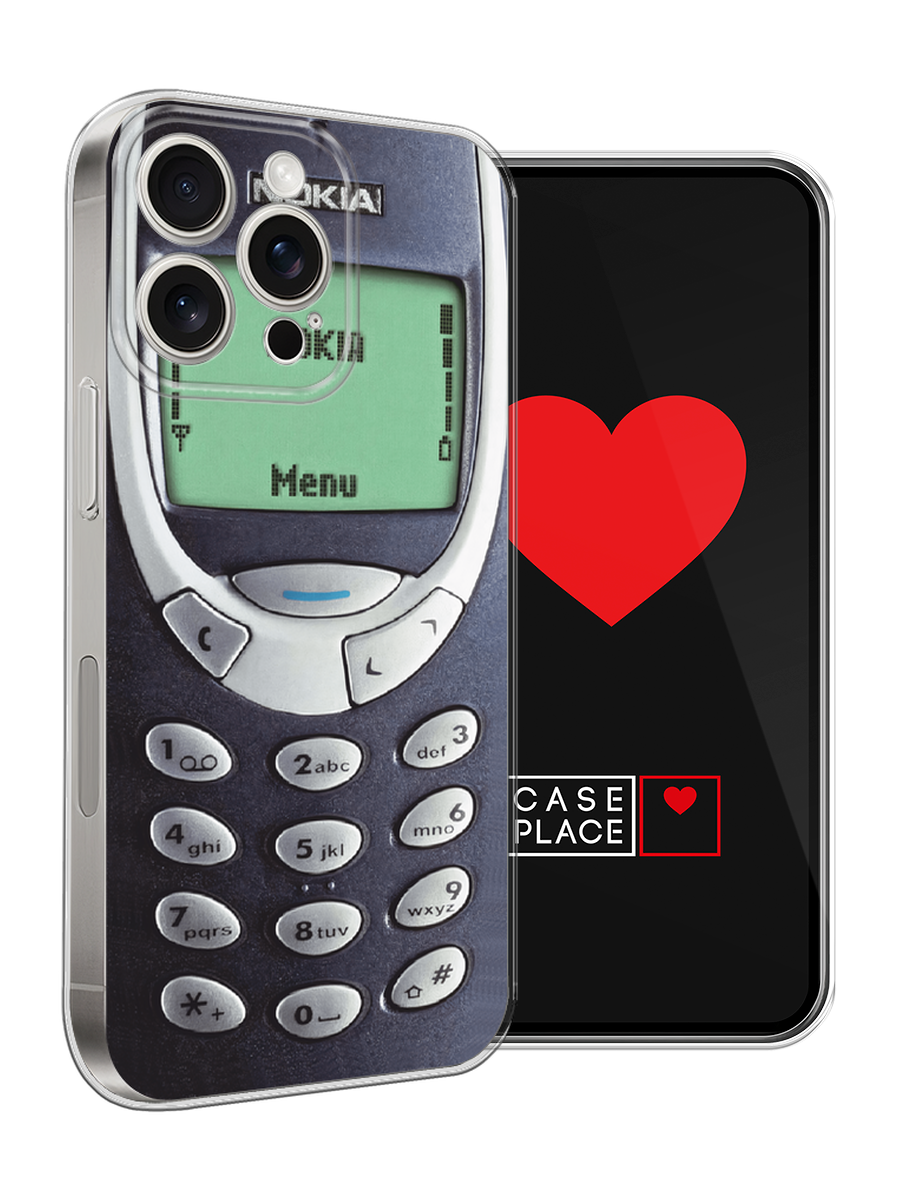 Чехол на Apple iPhone 15 Pro Max / Айфон 15 Про Макс с принтом Нокия — фото 1