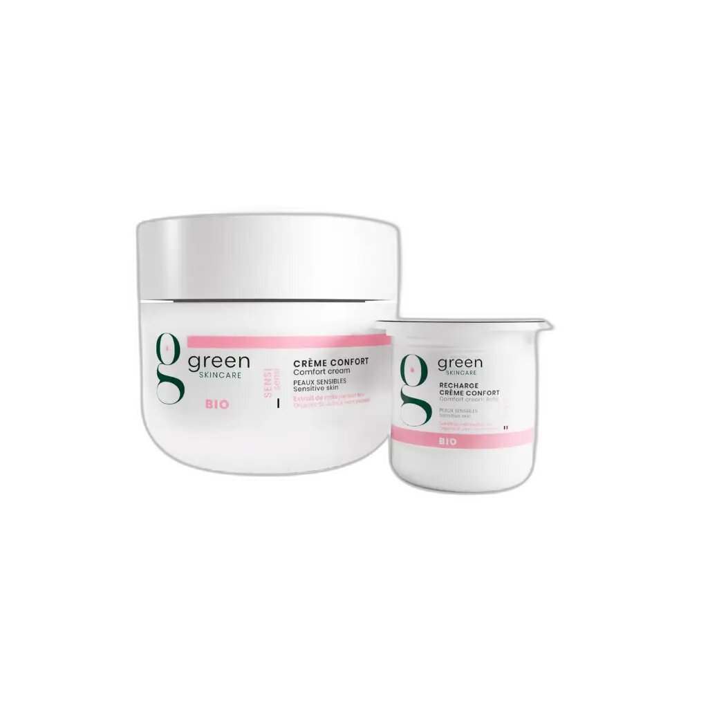 Green Skincare Sensi Успокаивающий питательный крем для чувствительной кожи 50 мл 1 шт