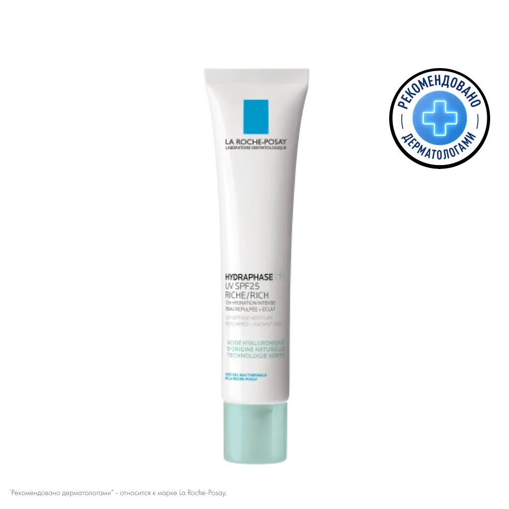 La Roche-Posay Hydraphase UV Крем увлажняющий для нормальной и сухой кожи лица SPF25 40 мл