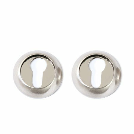 Накладки цилиндровые Apecs Megapolis DP-C-0802-NIS никель