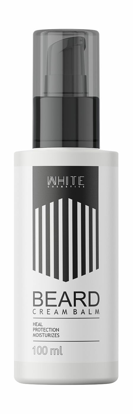WHITE COSMETICS Крем-бальзам для бороды муж 100 мл