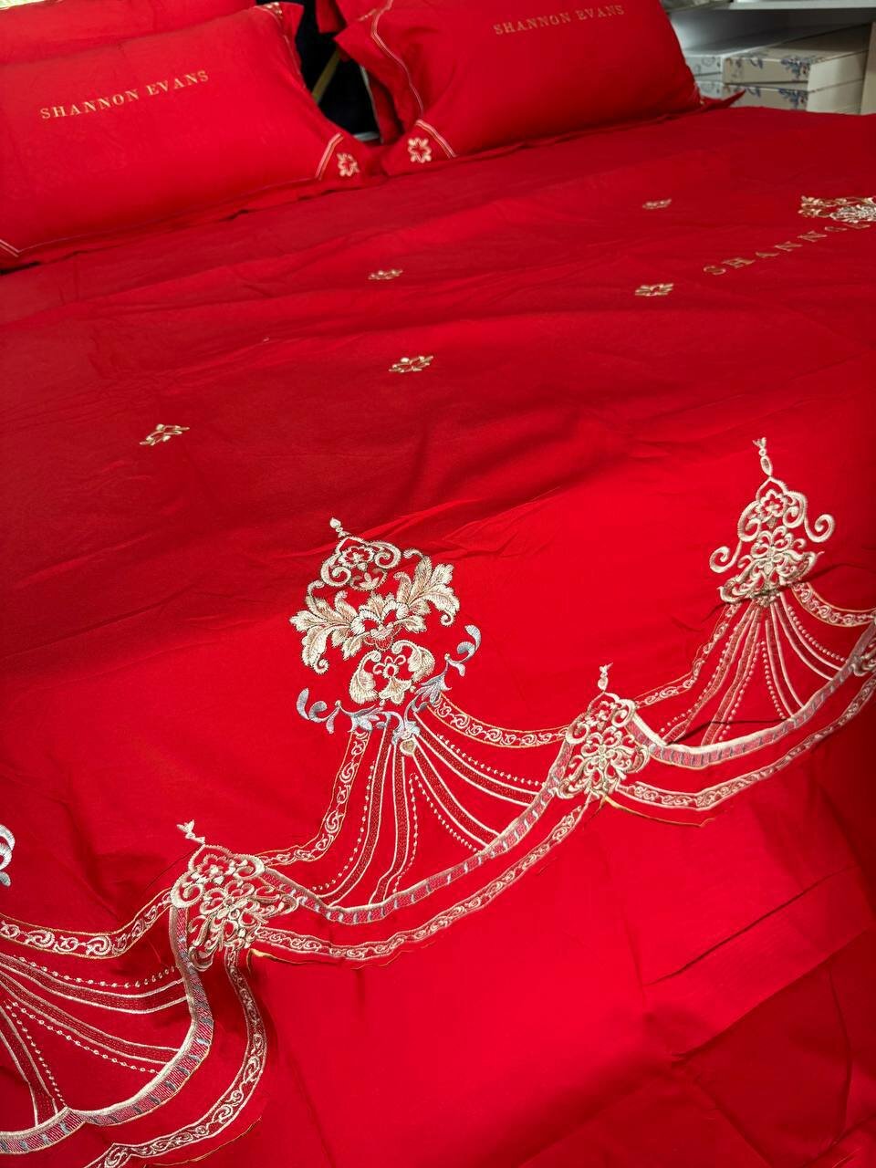 Постельное белье "Удачи", оригинальный китайский комплект, скидка — фото 1