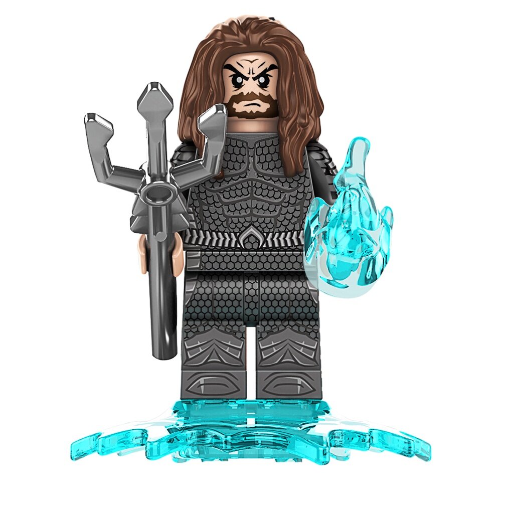 Маленькие строительные блоки Aquaman Мера Черный Манта, набор в стиле лего