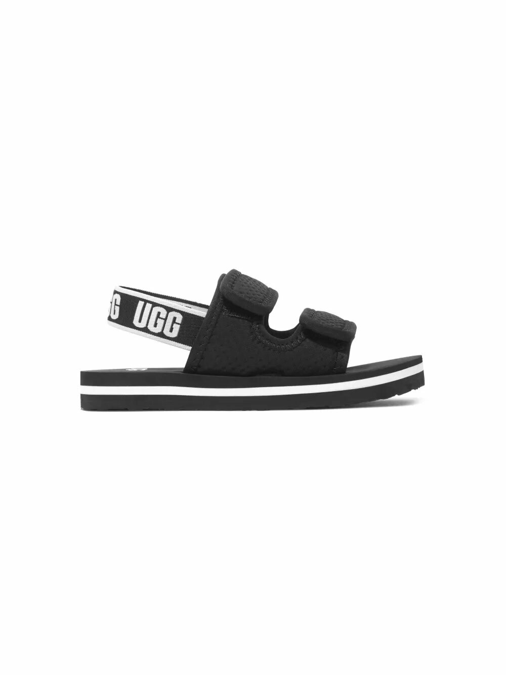 Сандалии UGG, размер 7, черный/белый