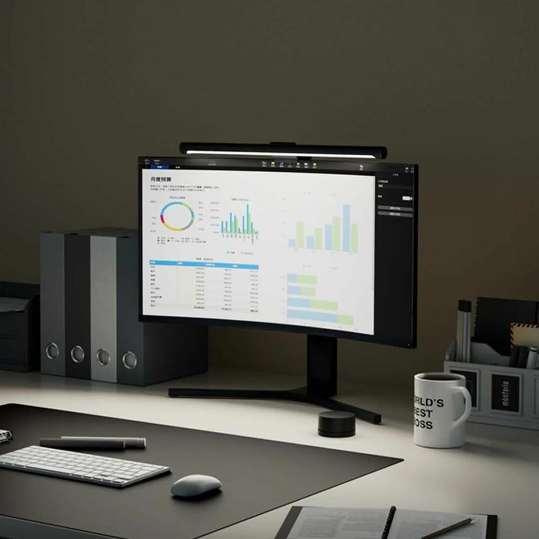 Лампы Для Мониторов Xiaomi Лампа для монитора Xiaomi Mijia Smart Display Hanging Light 1S (MJGJD02YL)-X