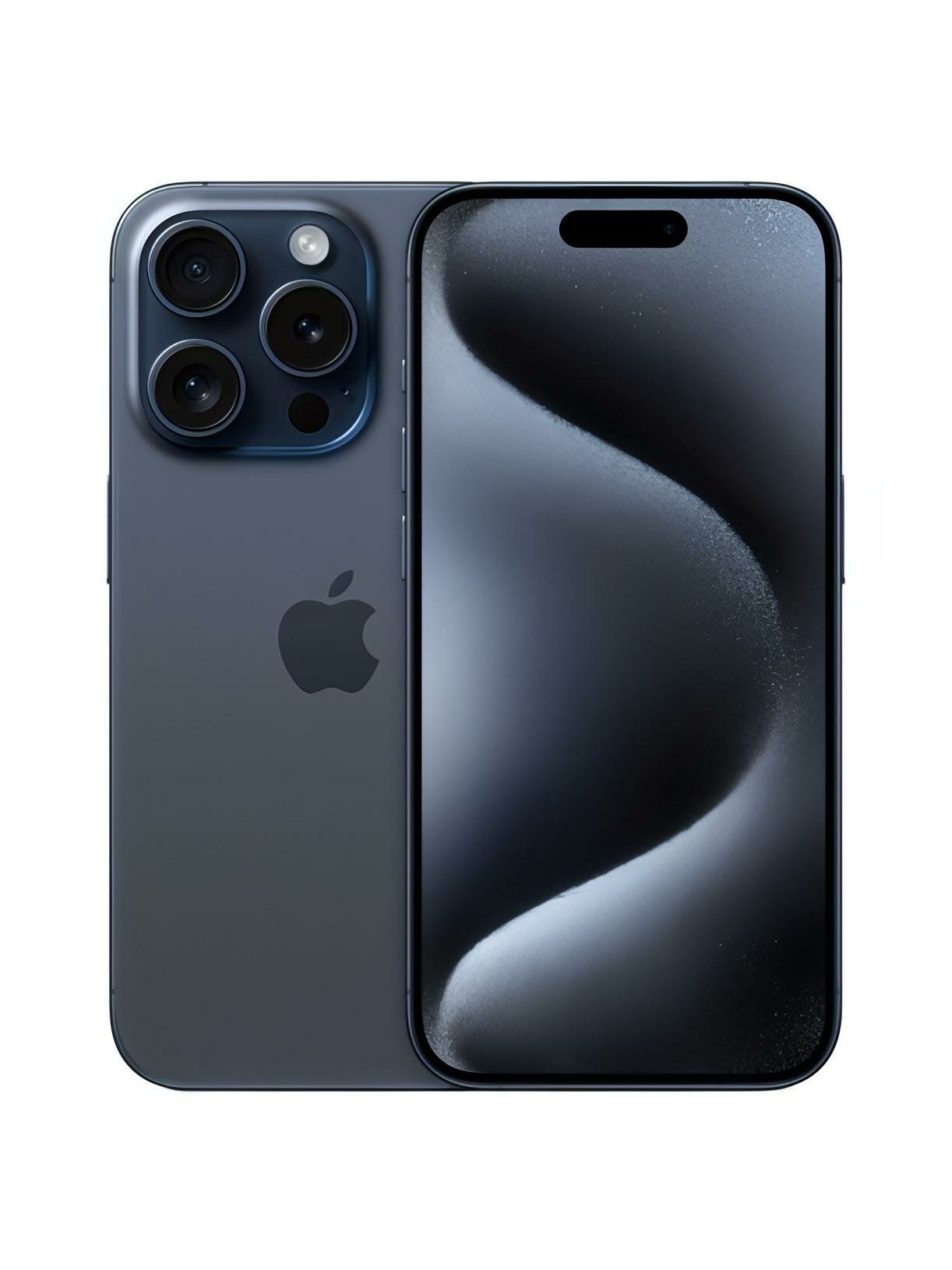 Смартфон Apple iPhone 15 Pro 128GB Dual Sim Blue Titanium — фото 1