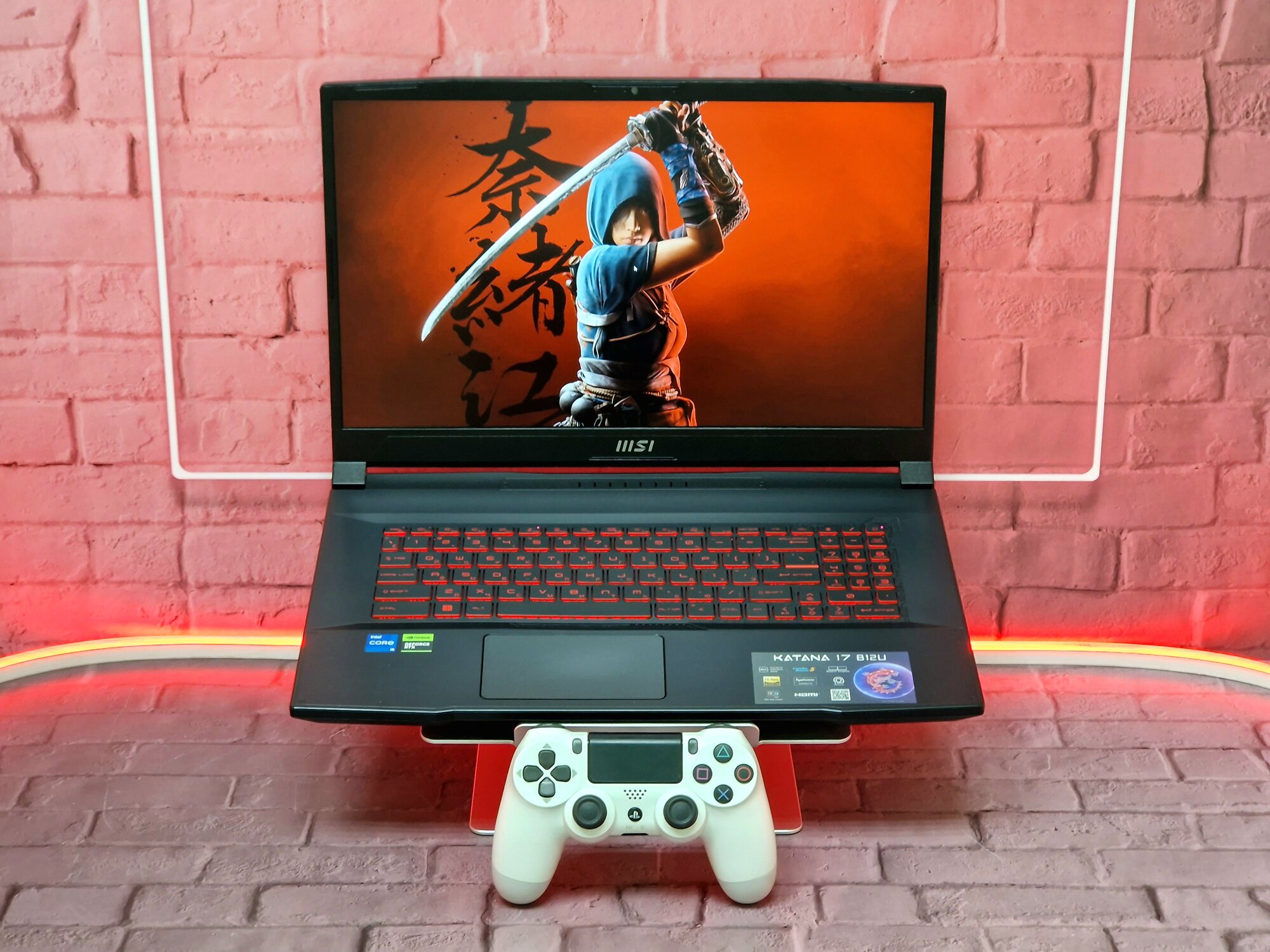 17.3" Ноутбук MSI KATANA 17 B13UCX-1428XRU, IPS 144 ГЦ, Core i5 13420H, 16 ГБ, SSD 1 ТБ, Geforce RTX 2050, Win11, черный