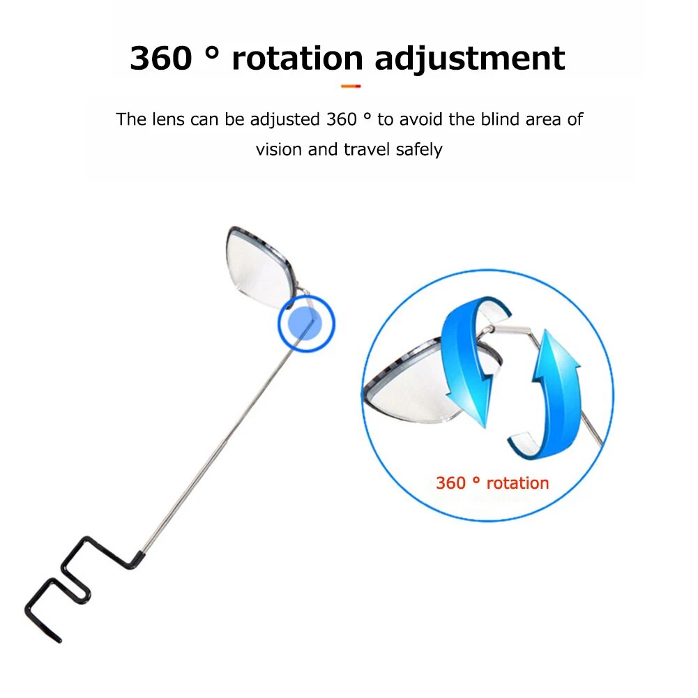 APWIKOGER Зеркало заднего вида для велосипедных очков