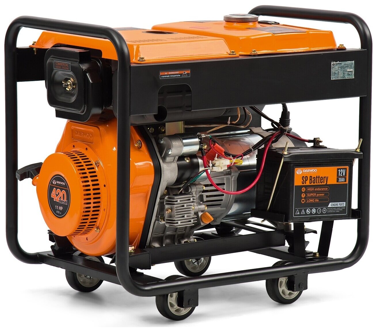 Дизельный генератор Daewoo Power - фото №11