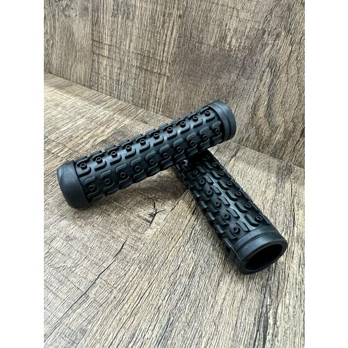 Грипсы велосипедные / ручки для велосипеда на руль (резина), черные