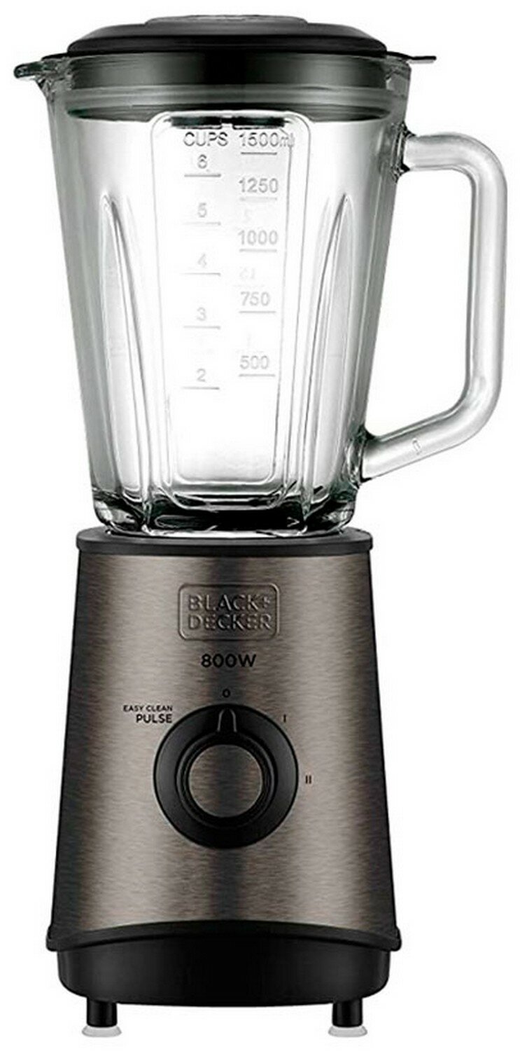 Блендер стационарный Black+Decker BXJB800E, мощность 800 Вт, съемный нож