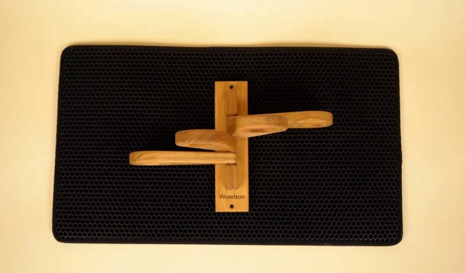 Держатель для веников WoodSon Эдельвейс дуб (арт. WD9) — фото 1