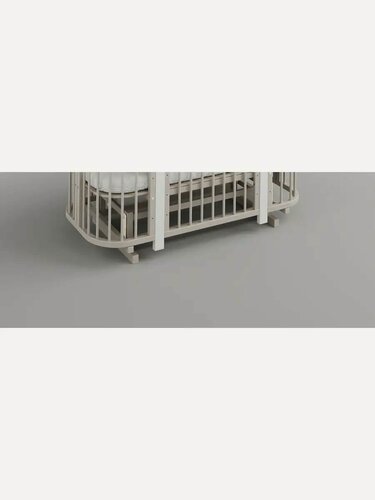 Изображение товара Маятник для кроватки SoftSpace Eco 5в1, 120х60 см, 85х60 см, Береза, цвет Серый