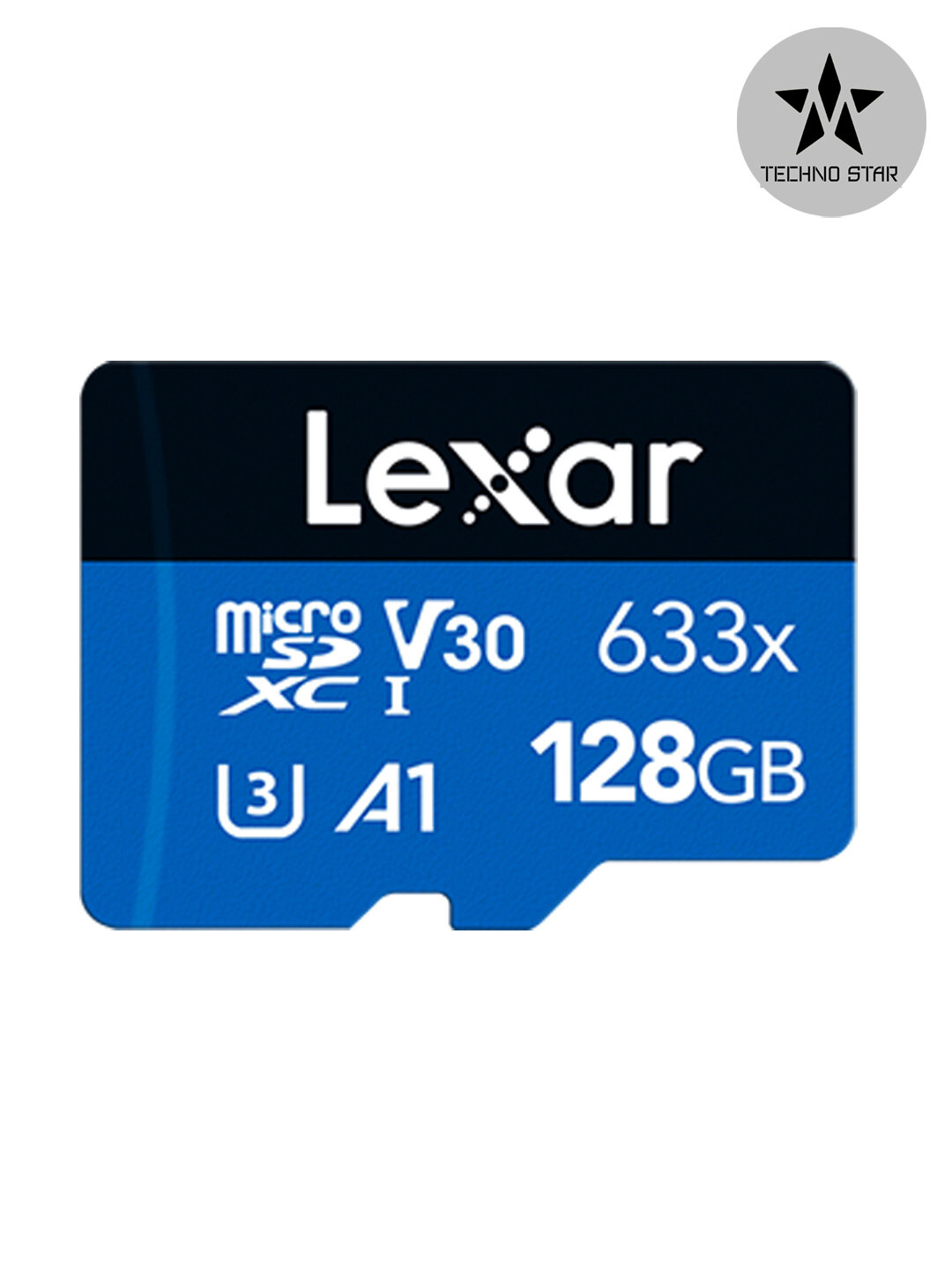 Флешка Lexar 128GB A1, V30, 4K, 100Mb/s microSDXC UHS-I card, 128ГБ, micro sd — фото 1