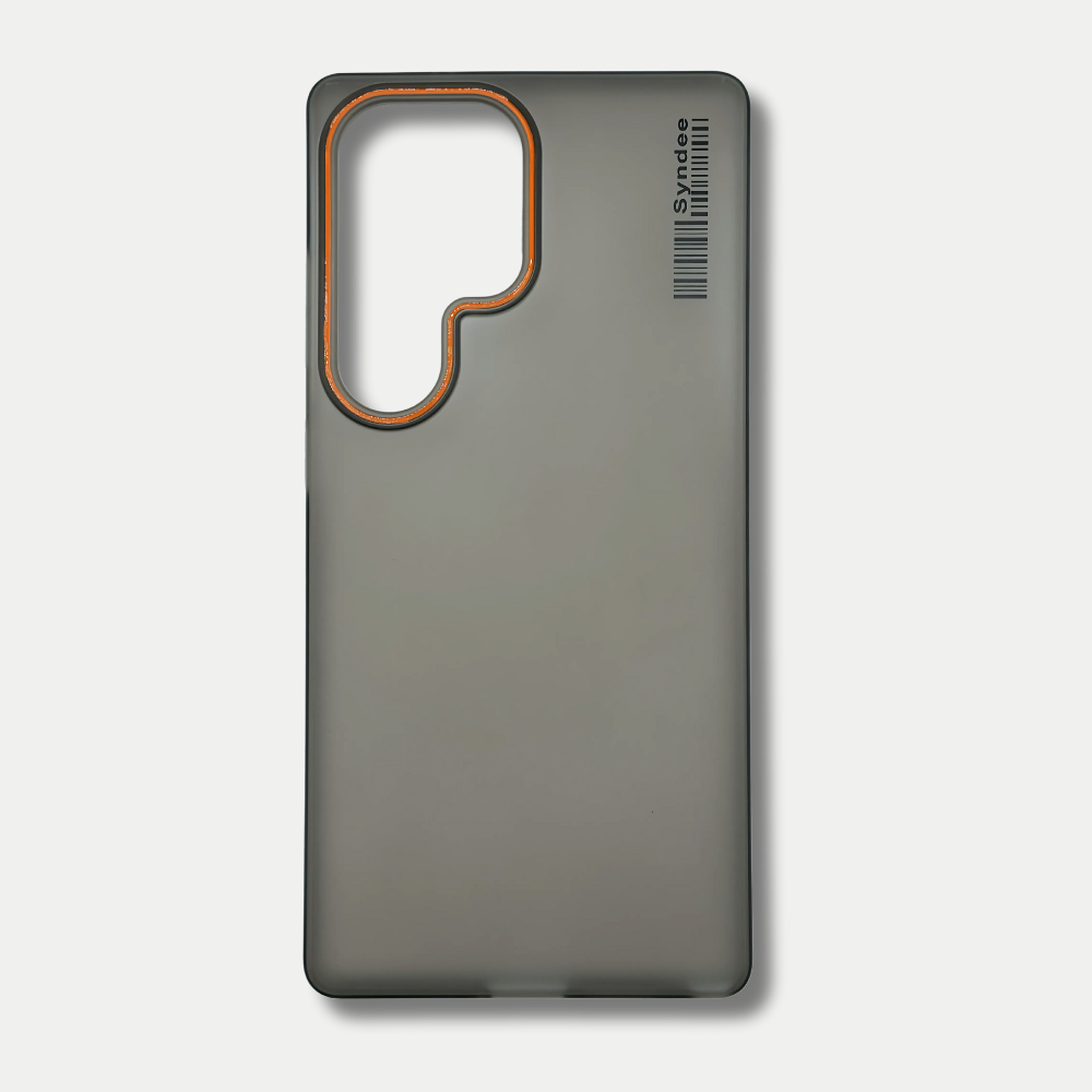 Чехол для смартфона SAMSUNG GALAXY S25 ULTRA, чёрный матовый, пластиковый, не желтеет