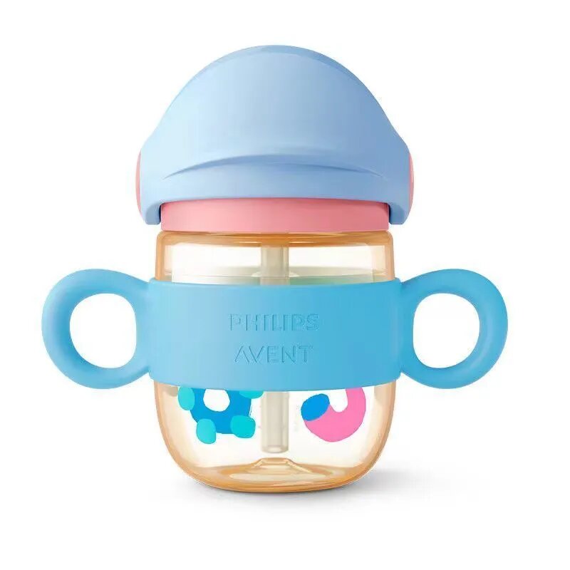 Philips Avent Чашка-непроливайка 200 мл 6+месяцев, поильник/PPSU кружка пластиковая/Новый пункт Серия Искусство Просвещения