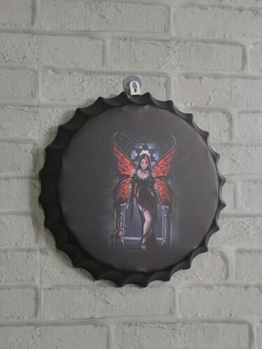 Изображение товара Панно из металла в виде пивной крышки