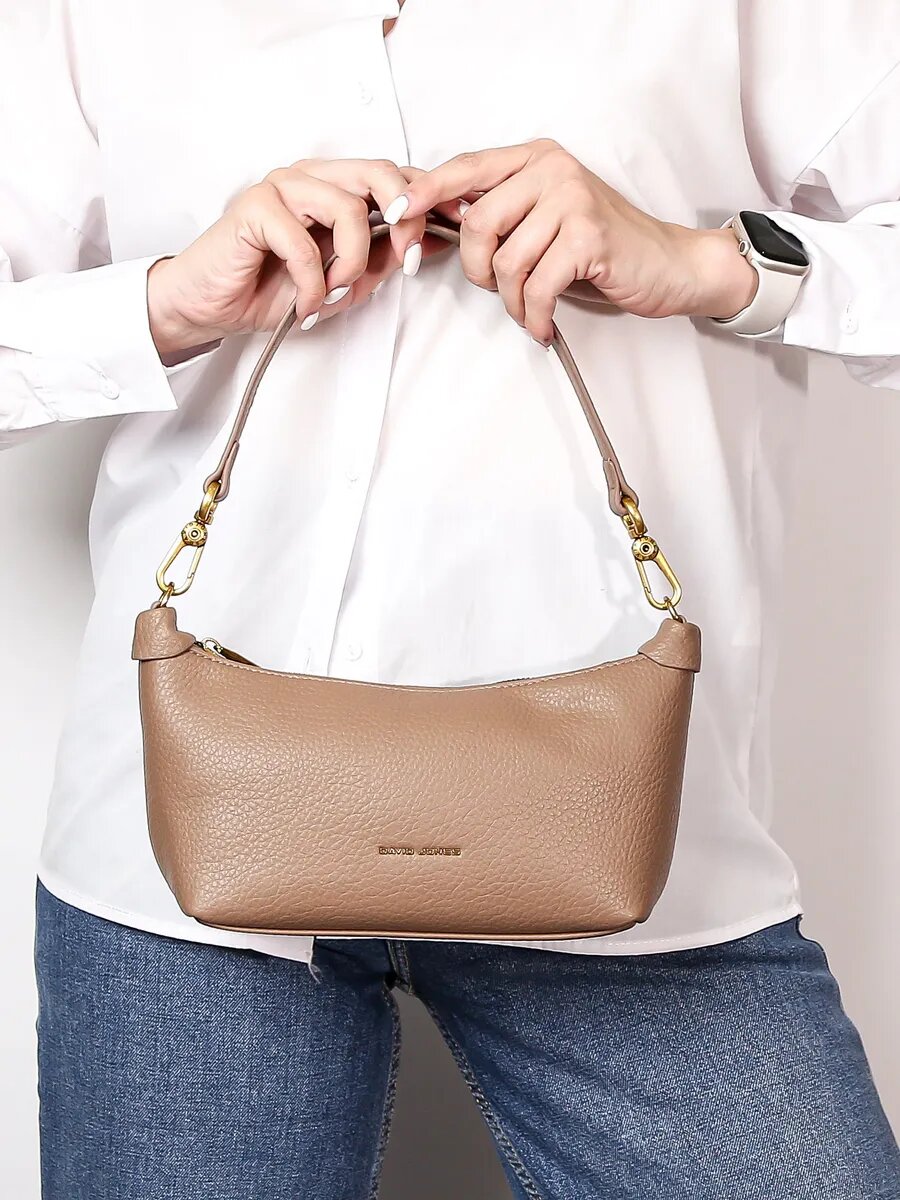 Сумка кросс-боди DAVID JONES, кэмел — фото 1