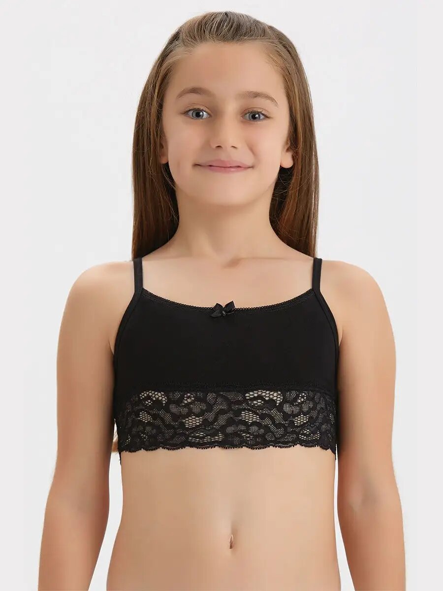 Комплект нижнего белья BAYKAR Для девочек размер 7 черный