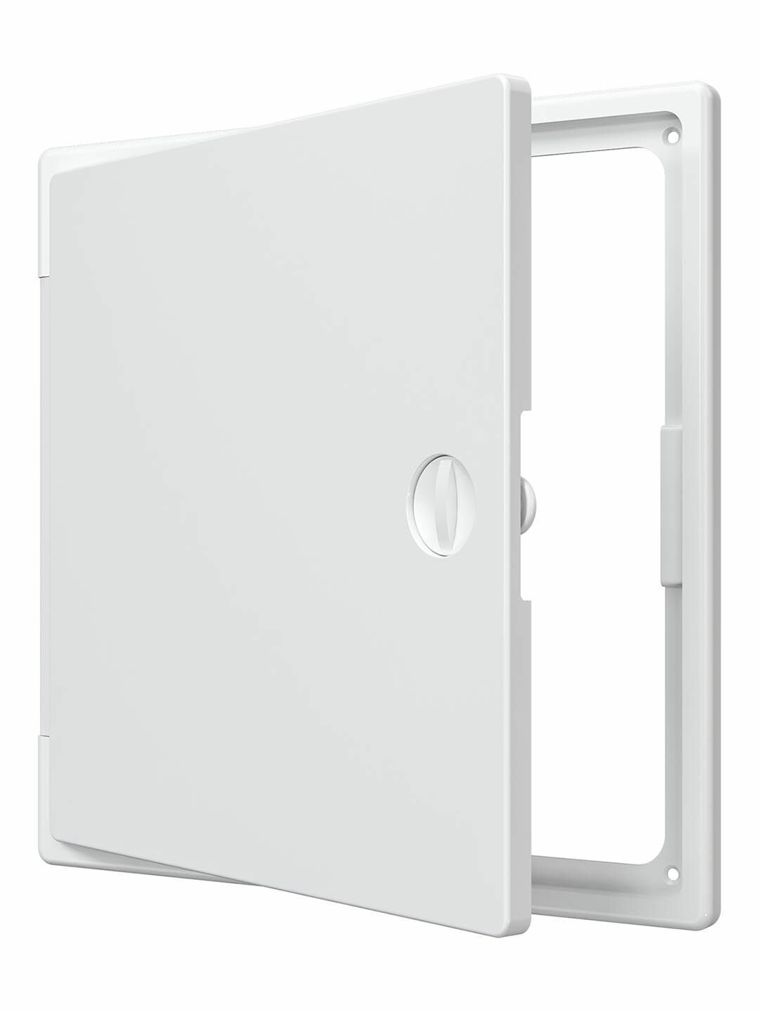 Люк ревизионный ЛТП накладной ручка задвижка 250х250 пластик EVECS