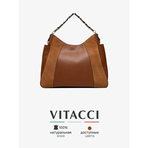 Сумка хобо VITACCI черный 13327₽