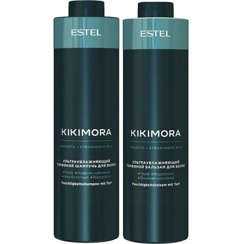 Набор Шампунь ESTEL "Kikimora", для всех типов волос, 1000 мл + Бальзам, 1000 мл — фото 1