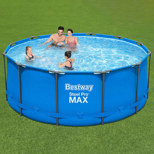 фото Каркасный бассейн 14471 bestway steel pro max 366*122 см